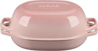 Enameled Cast Iron Dutch Oven Pot with Lid, Oval Dutch Oven for Bread Baking, Bread Oven for Homemade Sourdough Bread Baking, 7qt, Pink