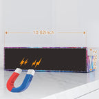 Magnetic Spice Rack for Refrigerator, Kitchen Organizer and Storage Shelf, Starry Sky(4 Pack)