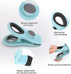 12 Pack Chip Clips, Magnetic Bag Clips with Airtight Seal for Chips, Bread, Snacks, Fridge Organizer Kitchen Storage Clips Multicolor