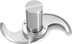 27055 Smooth Blade for Robot Coupe R101 R2, R2N, R2B, R2U, R301, R401 Commercial Food Processors with Modular Blades, Stainless Steel Body Never Breaks or Leaks