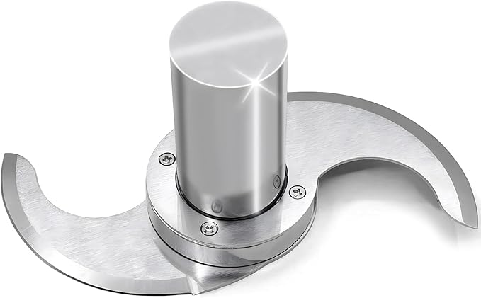 27055 Smooth Blade for Robot Coupe R101 R2, R2N, R2B, R2U, R301, R401 Commercial Food Processors with Modular Blades, Stainless Steel Body Never Breaks or Leaks