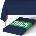 Pureegg Rectangle Table Cloth 60" x 84" – Durable Polyester Tablecloth Offers Reusable & Washable Protection, Ideal for Outdoor Party, Picnic, Wedding, Banquet and Birthday, Navy Blue