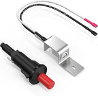80462 Igniter Kit Replacement for Weber Q100/Q200 Gas Grill Parts, Push Button Ignitor for Weber Q1000/Q2000 Grills Gas Flame Starter, Igniter Assembly Replacement Kit for Weber Q120/Q220