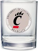 Heritage Pewter Cincinnati Double Old Fashion | Double Rocks Glass 14 OZ for Liquor | Expertly Crafted Pewter Glass