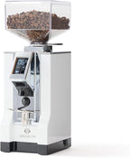 Eureka Mignon Specialita Espresso Grinder | Sound-Insulated | Stepless 55mm Burrs | Touchscreen | White