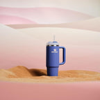 STANLEY Quencher H2.0 Tumbler with Handle and Straw 30 oz | Flowstate 3-Position Lid | Cup Holder Compatible for Travel | Insulated Stainless Steel Cup | BPA-Free | Exclusive Lupine