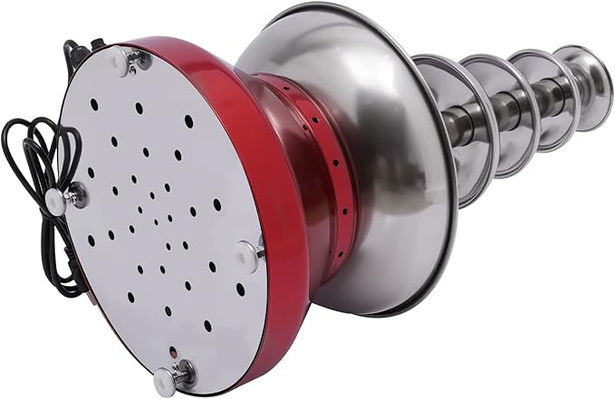 Chocolate Fountain Commercial Hot Chocolate Fondue Tower 5 Tier 7 lb Large Capacity Stainless Steel Chocolate Melting Heating Machine for Nacho Cheese Liqueurs Party Wedding