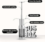 Cherry Pitter Tool, Food Grade Thickened 304 Stainless Steel, Durable and Easy to Clean, Push Type, Large 33mm Cherry Seed Remover, Suitable for Olives, Red Dates, Green Dates and Other Pitter Tool