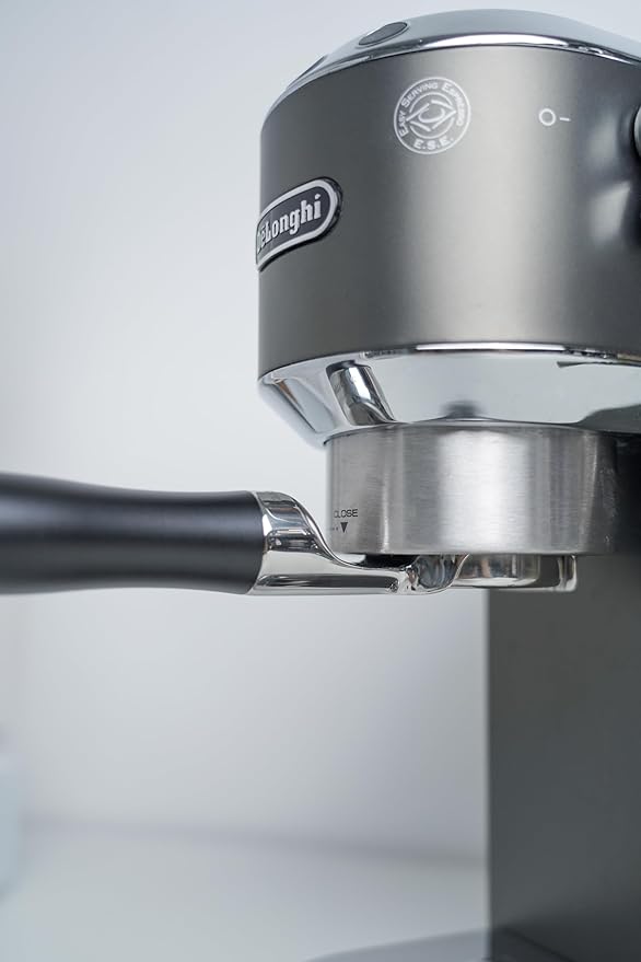 Normcore 51mm Bottomless Portafilter Fits DeLonghi Dedica EC680 EC685, SMEG, EUPA Machines, 3-Ear Naked Portafilter with Anodized Aluminum Handle, Included 18 g Precision Double shot Basket