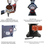 Urbanic 070s Electric Coffee Grinder (110~220v) / flat Titanium burr 60mm / 20 steps can be set (Black) / (Made in Korea)