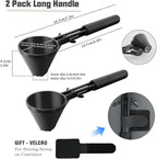Measuring Scoop with Funnel for Filling Water Bottles with Protein Powder Milk Powder Filling Resuable K Cup Coffee Capsule with Coffee Grounds