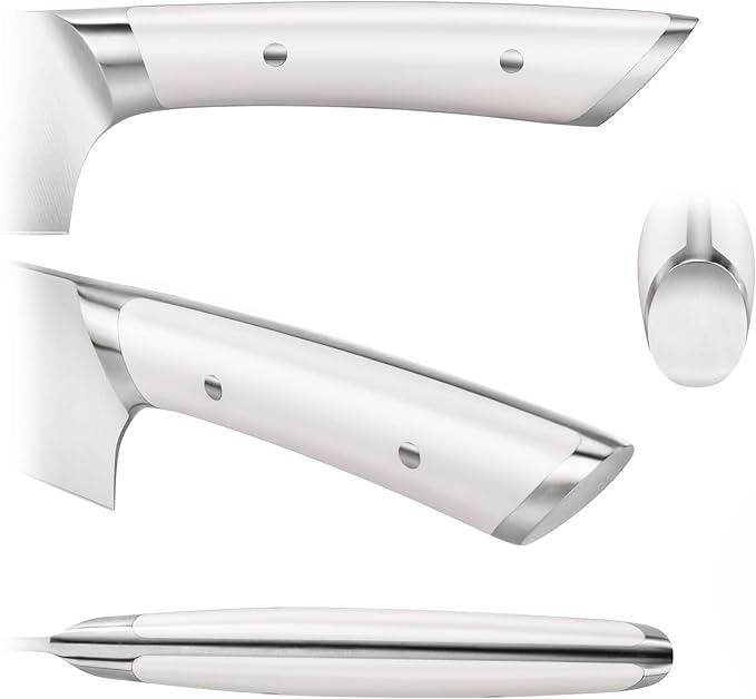 Cangshan HELENA Series German Steel Forged Starter Knife Set (White, 3-Piece)