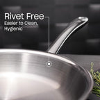 Fissler M5 Pro-Ply 5-ply Stainless Steel Frying Pan, 10.2 Inch