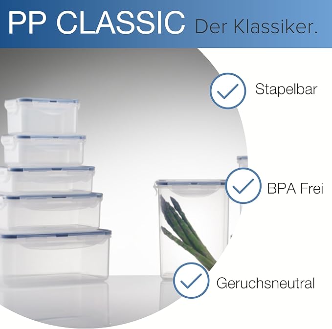 LOCK & LOCK Rectangular Water Tight Food Container (15 oz)