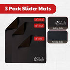 3 Pack Heat Resistant Mats for Countertop – Heat Pad Protector & Appliance Sliders for Kitchen – Cut to fit, Compatible with Ninja, Cuisinart, KitchenAid, Keurig & More