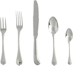 Fortessa San Marco 18/10 Stainless Steel Flatware, 5 Piece Place Setting, Service for 1