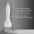 2-piece set meat tenderizer,meat tenderizer tool,meat mallet,Tenderizes meat, makes steaks evenly thick, helps marinate and shortens cooking time