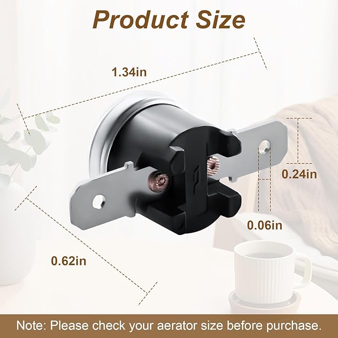 P04-303 Coffee Percolator Thermostat for Farberware FCP Series Coffee Maker Percolators FCP412,FCP240, FCP280,Temperature Control Coffee Pot Switch Replacement Part