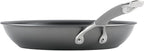 Circulon Radiance Hard Anodized Nonstick Frying / Fry Pan Set / Skillet Set - 8.5 Inch, 10 Inch, and 12.25 Inch , Gray