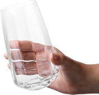 Larder & Vine Cafe Tall Glass Tumbler (4-Piece Set)