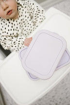 Leak Proof Bento Box Food-Grade Silicone Bento, BPA, Phthalate, Lead, & PVC Free - Bento Lunch Box for Daycare, Kids, & Adults - Leak Resistant Sets With Lids Snack Box Container (Lilac)