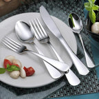 Liberty Tabletop Annapolis 20 Piece Flatware Set service for 4 stainless steel 18/10 Made in USA