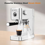 CHULUX Elite Espresso Machine 20 Bar, Hot and Ice Espresso Maker with Steam Wand for Americano, Latte, Cappuccino