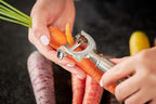 Rösle Stainless Steel 1.5-inch Wide Crosswise Swivel Peeler