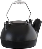 Fire Beauty Humidifying Iron Kettle，Stove Humidifier，Wood Stove Kettle，Cast Iron，Chrome handle