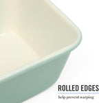 Martha Stewart Gallen 9 Inch Nonstick Carbon Steel Loaf Pan - Teal