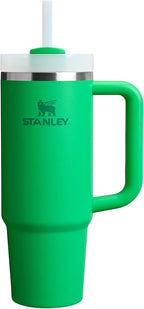 Stanley Quencher H2.0 Tumbler with Handle and Straw 30 oz | Flowstate 3-Position Lid | Cup Holder Compatible for Travel | Insulated Stainless Steel Cup | BPA-Free | Meadow