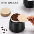 800 Count Espresso Coffee Filters, 58 mm Unbleached Round Coffee Paper Filter for Espresso Machine, Disposable Coffee Filter Compatible with Espresso Coffee Maker