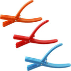3 Pcs Crawfish Peeler Tool, Crayfish and Shrimp Shelling Device, Convenient and Smart Crayfish Sheller for Families and Restaurants (3 Pcs, Blue/Orange/Red)