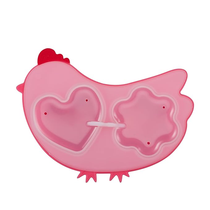 Innobaby Din Din Smart Silicone Chicken Steamer with Lid for Children, Pink