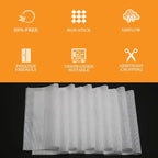 Mesh Silicone Dehydrator Sheets, 15.5x15.5 in 10 Pcs/Sets for Food Dehydrator & Freeze Dryer (15.5x15.5 INCH Mesh Silicone Dehtdrator Sheet)