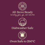 Anolon Accolade Forged Hard Anodized Nonstick Frying Pans/Skillet Set, 10 Inch and 12 Inch - Moonstone Gray