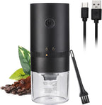 Portable Burr Coffee Grinder Small - Coffee Bean Grinder Electric with Multi Grind Settings for French Press, Cold Brew, Moka Pot, Pour-Over, Espresso Machine