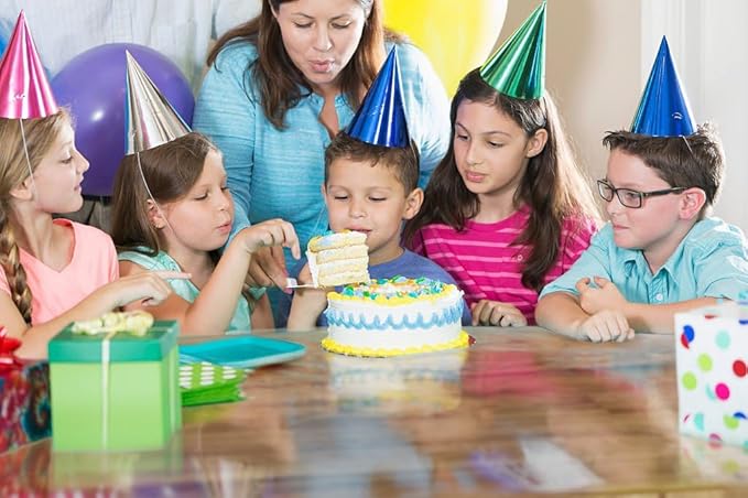 Exquisite Party Solids 60 Inch X 300 Feet Clear Plastic Table Cover Roll in A Cut - to - Size Box with Convenient Slide Cutter. Cuts Up to 36 Rectangle 8 Feet Plastic Disposable Tablecloths