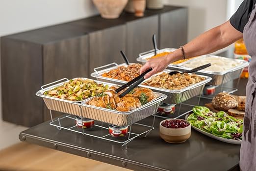 Sterno Fuel Cans - 2.25 Hour Burn, (12-Pack) Chafing Dish Fuel Can Burners for Food Warmer, Chafer Fuel, Canned Heat Ethanol