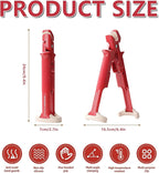 2-in-1 Multi-Purpose Anti-Scalding Hot Bowl Dish Plate Gripper Clips Tongs Clamp Holder for Microwave Cooking Oven