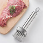 Meat Tenderizer Tool - Stainless Steel Meat Tenderizer Needle for Steak Beef Pork Chicken BBQ