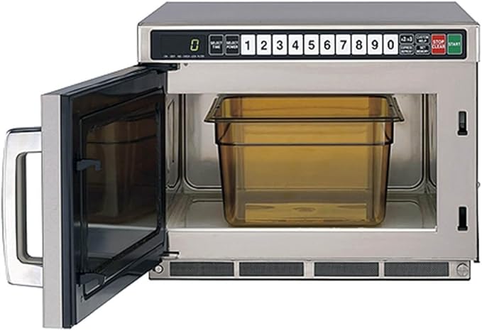 Sharp R-CD2200M Commercial Microwave, Silver