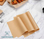 200pcs Unbleached Parchment Paper Sheets, 12x16In Precut Cooking Paper Liners for Baking Sheets, Air Fryer, Microwave, Grilling, Oven, Non-Stick,Non-Toxic, Oil Proof, Food Grade