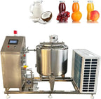Heavy-duty yogurt maker with commercial-grade milk pasteurization and cooler, Suitable for yogurt, juice, and curd production - Suitable for both farms and industrial production lines