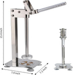 Professional Lemon Smasher Citrus Juicer - Heavy Duty Stainless Steel Manual Press Squeezer for Lime, Orange & Nut Crusher by Garwei