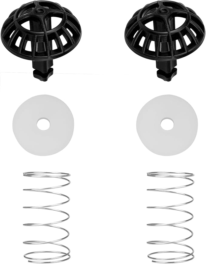 Coffee Machine Brew Basket Bottom Spring Loaded Stopper Kits Replacement for Cuisinart Coffee Makers, Coffee Maker Parts Fit for Cuisinart DCC-1200, DCC-1200BCH, DCC-1200BW Brew Basket,2Pack