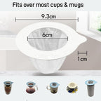 30Pcs Portable Pour Over Coffee Dripper Reusable Coffee Filters Pour Over Coffee Maker for Camping Coffee Travel Coffee Maker Single Serve coffee