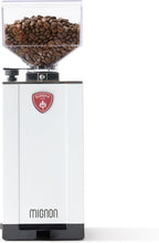 Eureka Mignon Specialita Espresso Grinder | Sound-Insulated | Stepless 55mm Burrs | Touchscreen | White