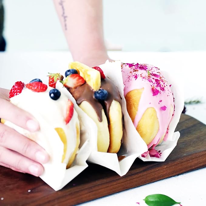 4Pcs Heart Cake Layer Pans Set, 6 Inch Rainbow Cake Baking Pans,Love Silicone Cake Molds for Children's Day Pizza Vegetable Pancake and Resin Crafts Random color