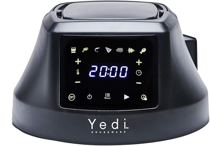 Yedi Capital Air Fryer Lid and Dehydrator, 7 Presets, DIY Function, and Delay Start Function